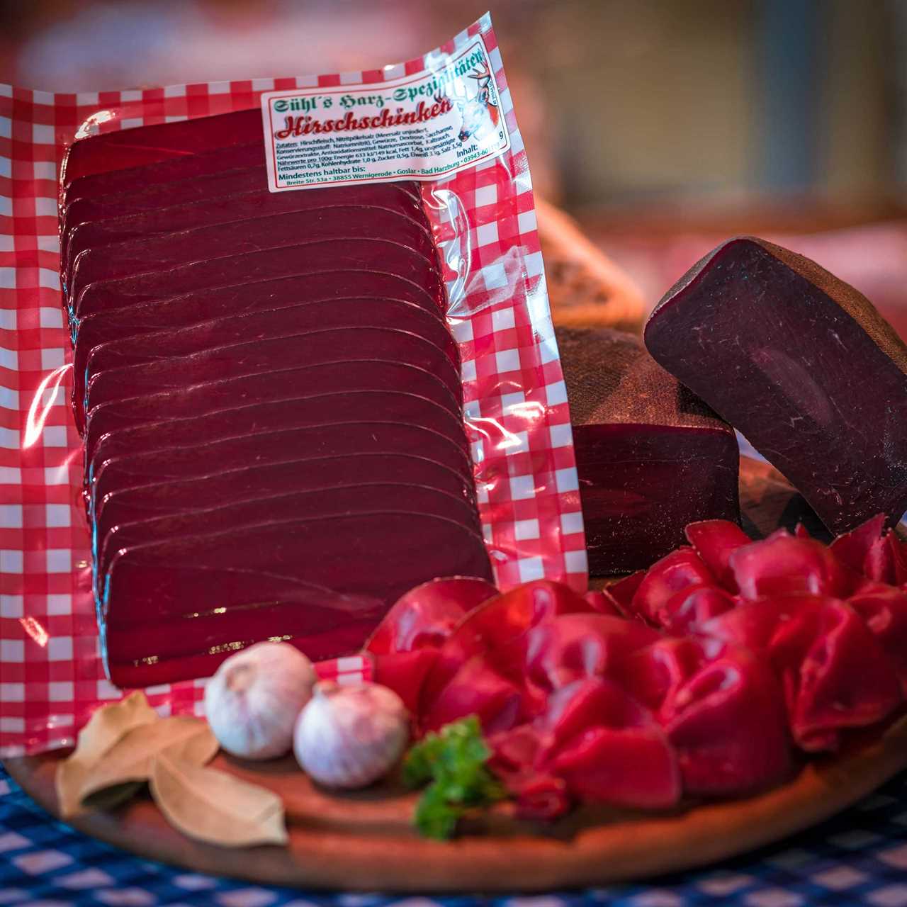 Sühl's Hirschschinken Wildschinken Sühl's Harzspezialitäten
