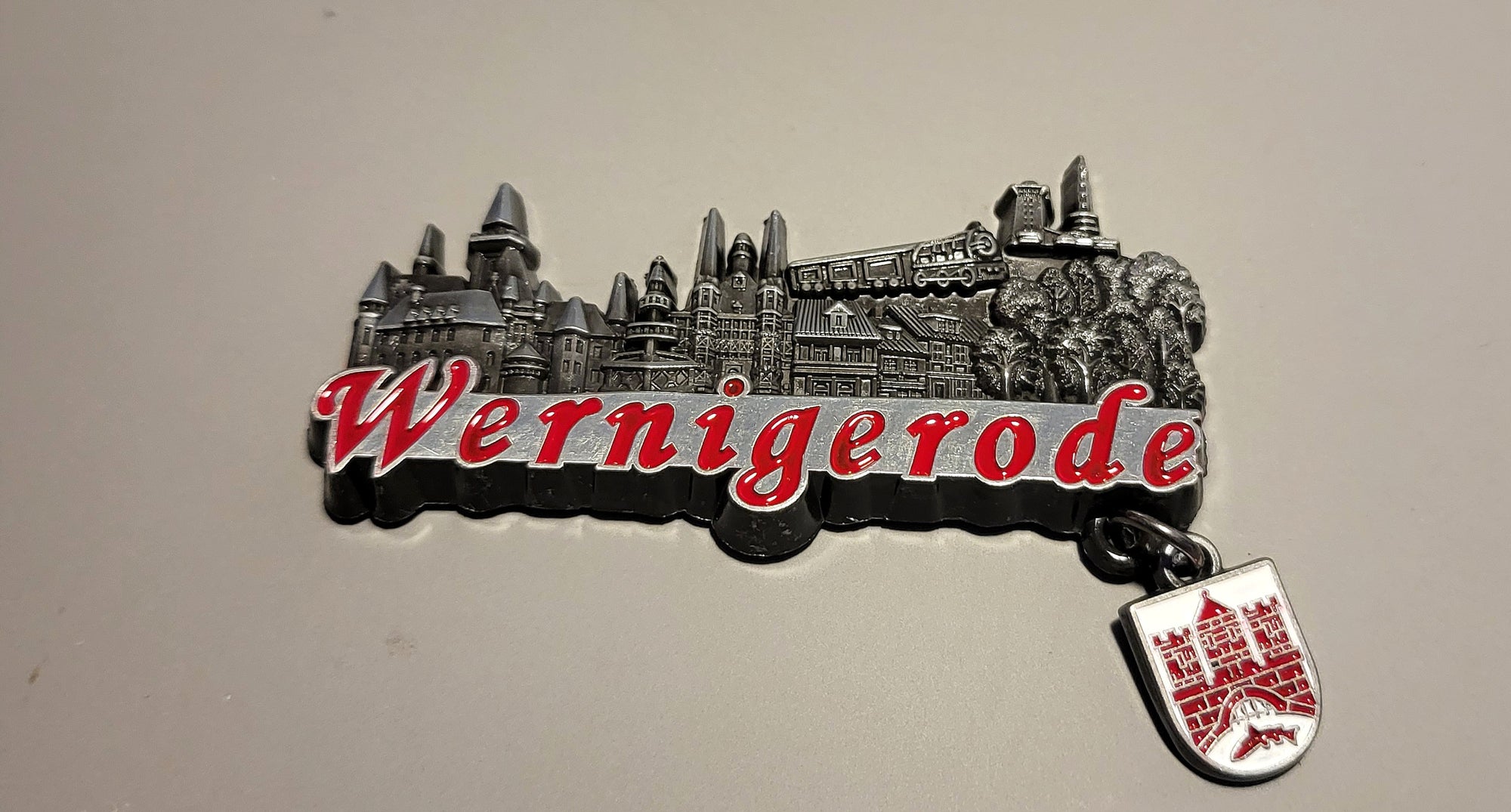 Magnet Skyline Wernigerode mit Anhänger