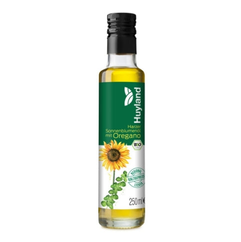 Bio Harzer Sonnenblumenöl mit Oregano