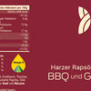 Harzer Rapsöl für BBQ und Grill