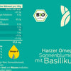 Bio Harzer Sonnenblumenöl mit Basilikum