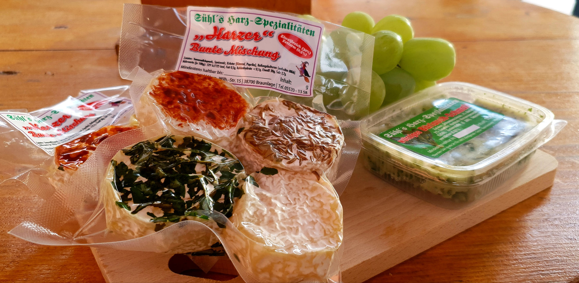 Harzer bunte Mischung - Bauernhandkäse