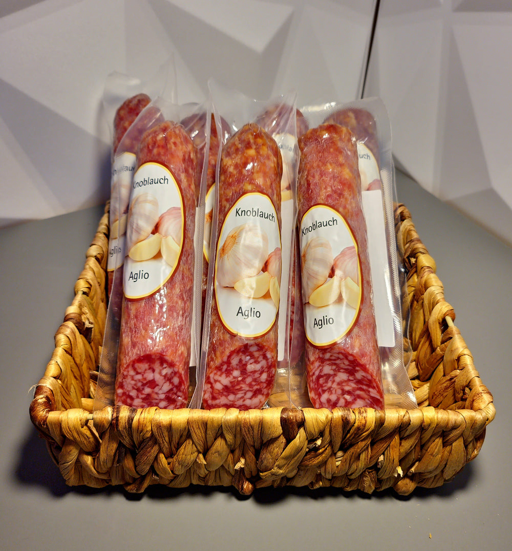 Knoblauchsalami 1/2