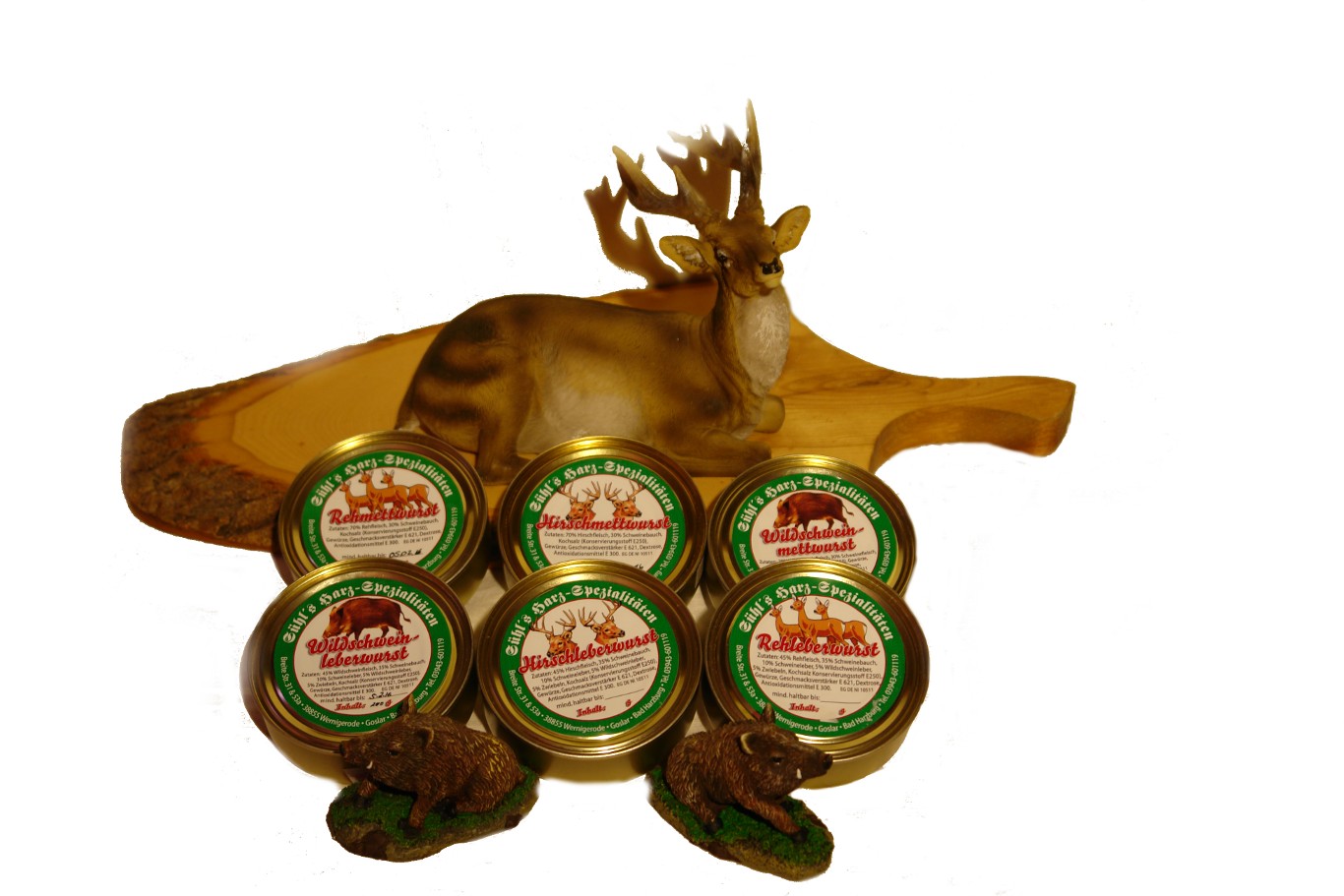 Hirschleberwurst - 200 g. Dose