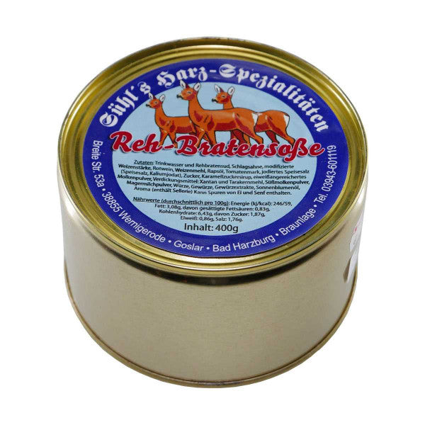 Harzer Rehbratensoße