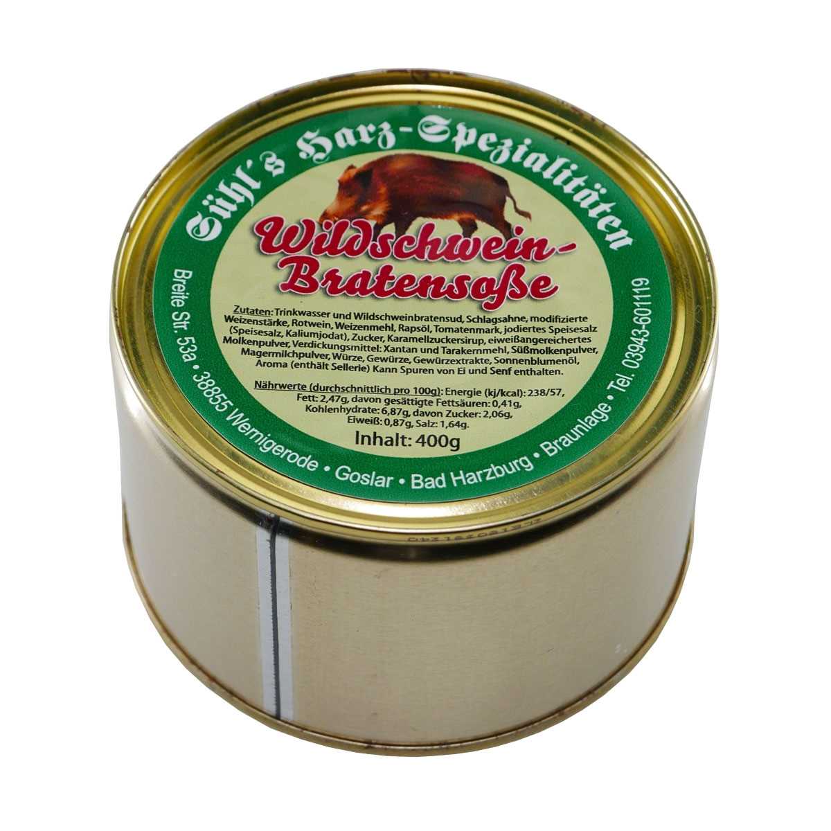 Wildschweinbratensoße