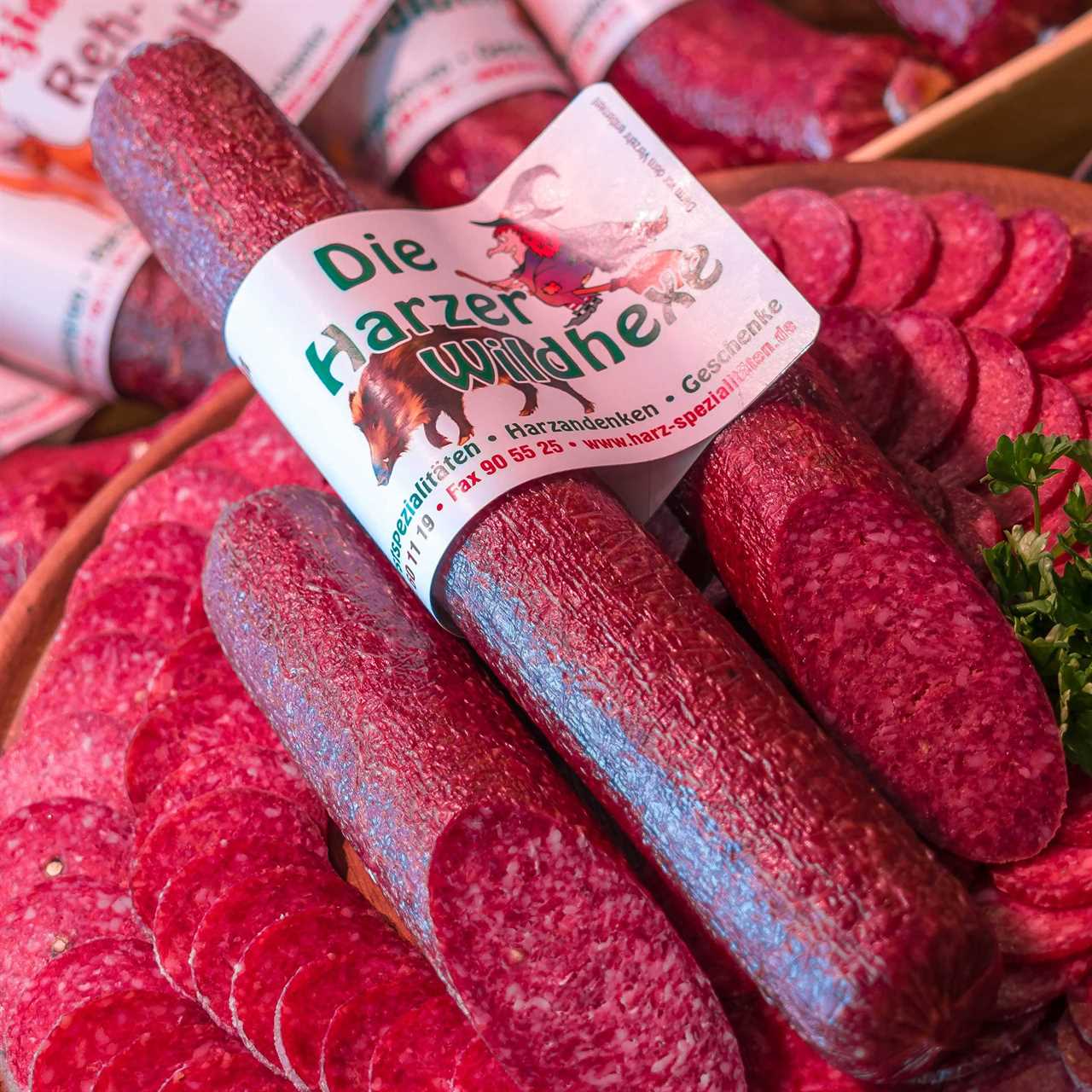 Harzer Wildhexe Wildsalami Sühl's Harzspezialitäten 