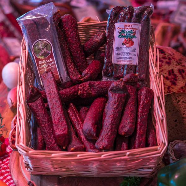 Hirschlandjäger 4 er Wildwurst Sühl's Harzspezialitäten 