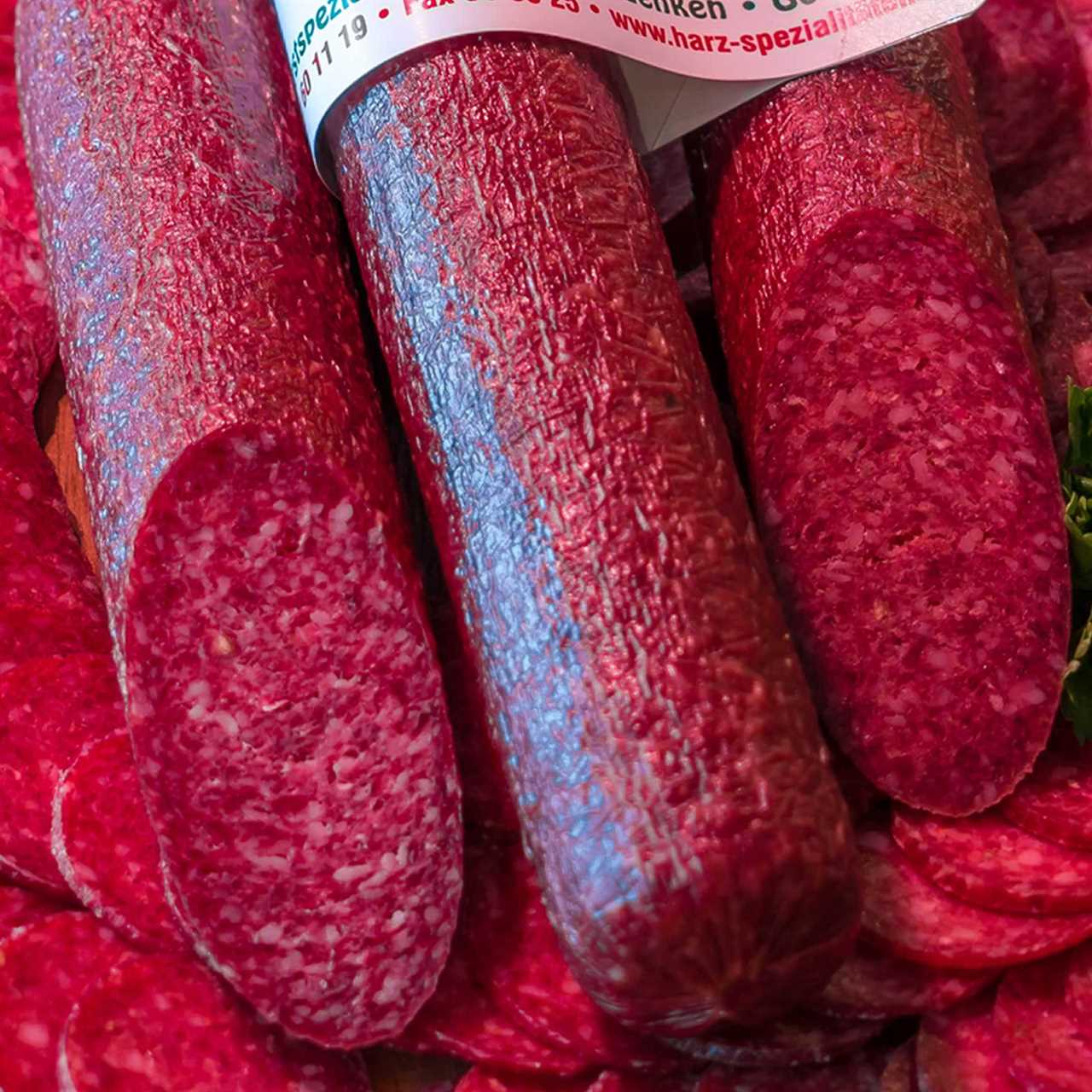 Sühl's Harzer Wildhexe Wildsalami Sühl's Harzspezialitäten 